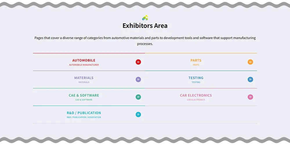 About the Exhibitors Area overview image