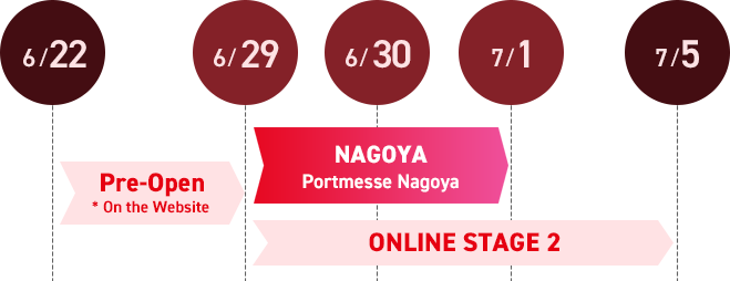 NAGOYA schedule image
