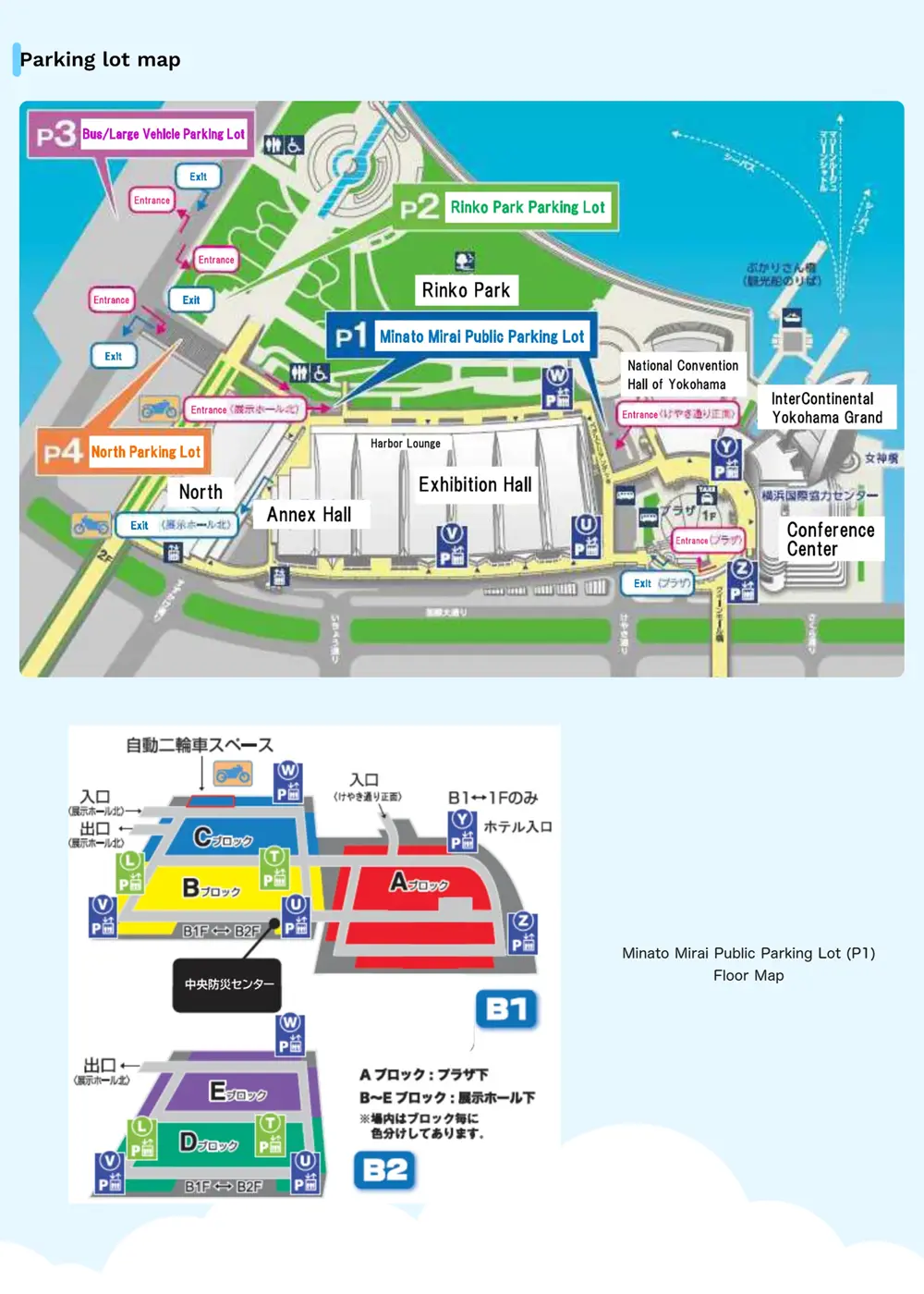 Guidence for Parking Areas